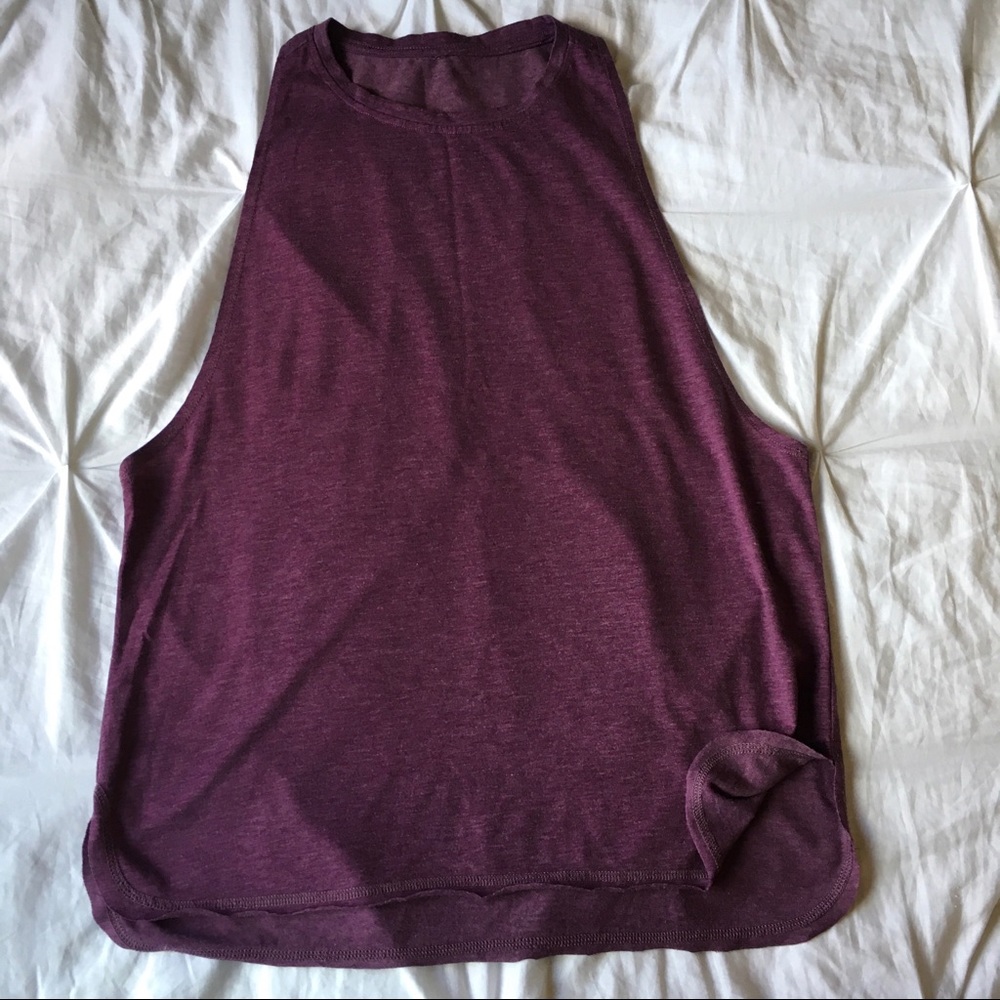 Purple tank top/muscle tank